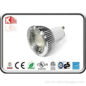 Profile Aluminum GU10 LED Spotlight 5W COB Dimmable 450LM 8